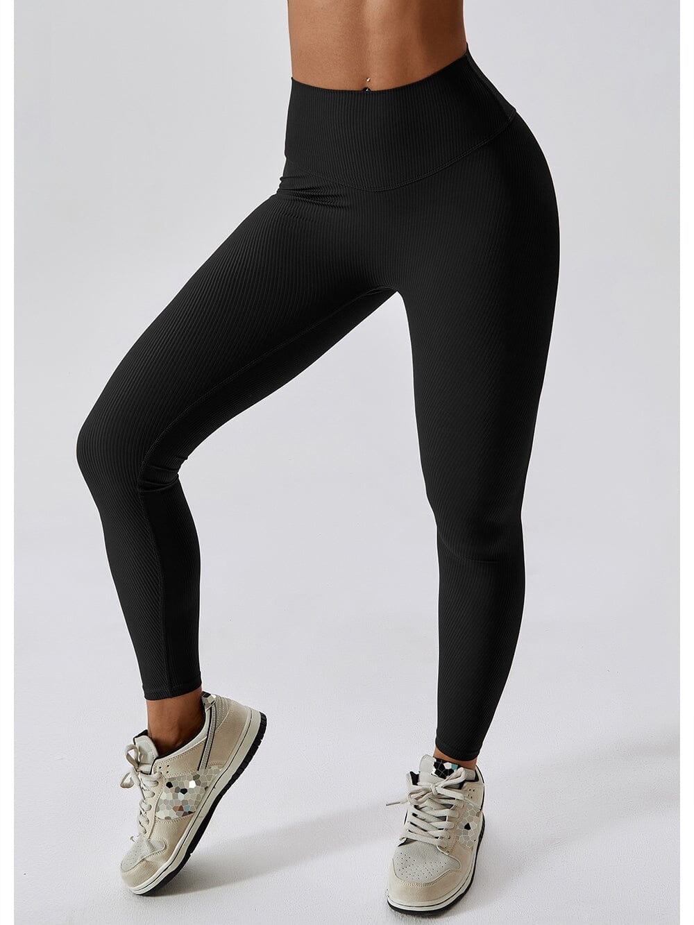 Legging Long Côtelé Push Up Sport