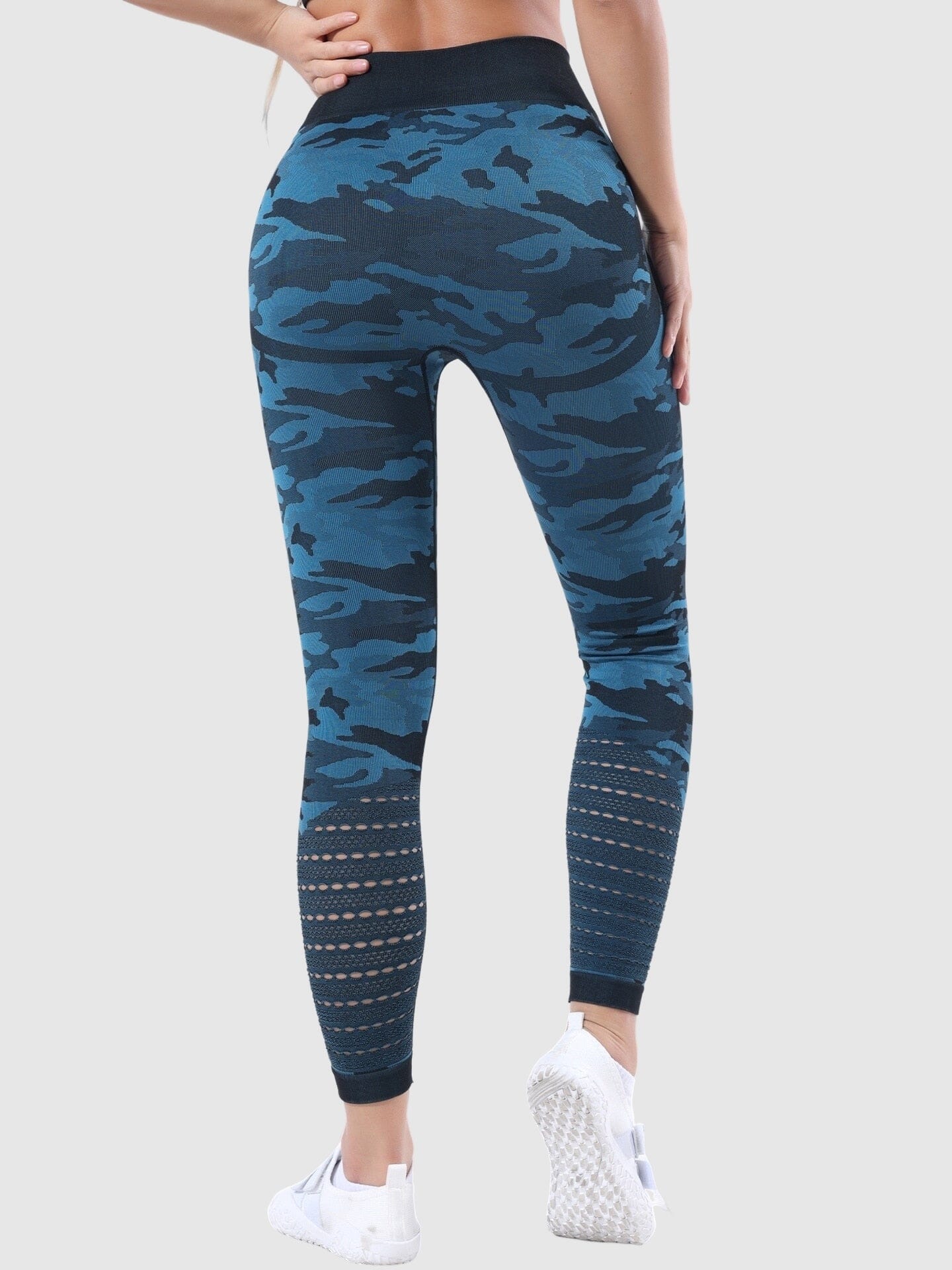 Legging Militaire Taille Haute Sans Couture