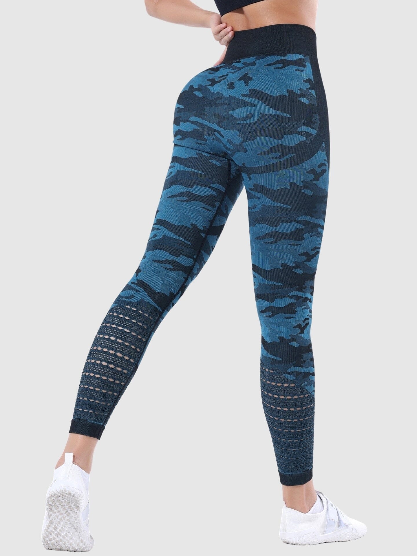 Legging Militaire Taille Haute Sans Couture