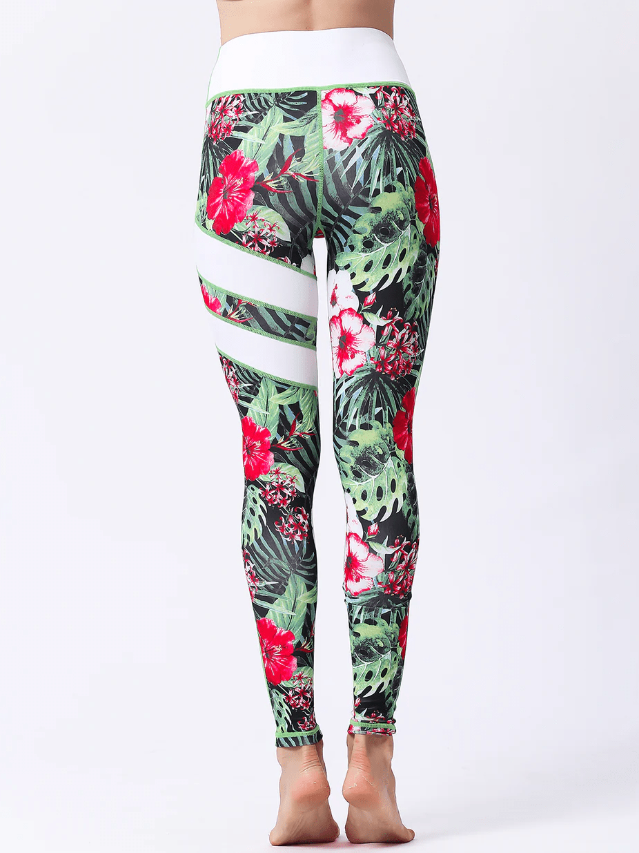 Legging Motif Floral Sport