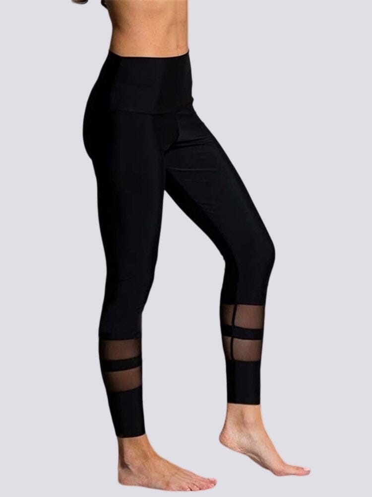 Legging Noir Taille Haute