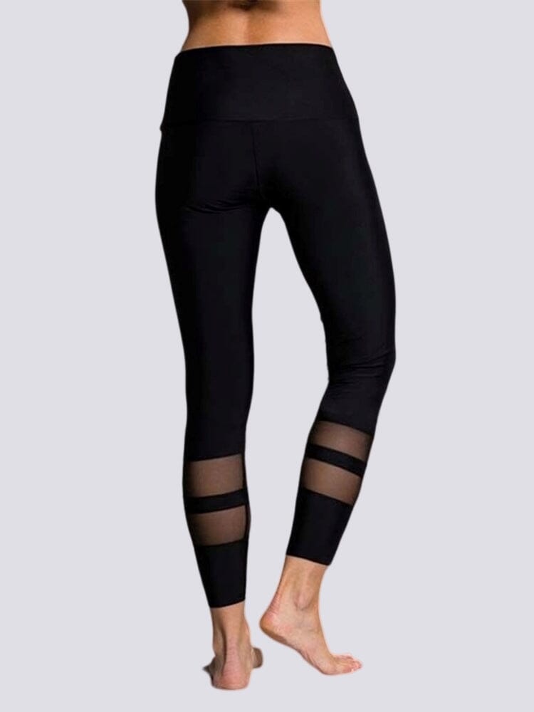 Legging Noir Taille Haute