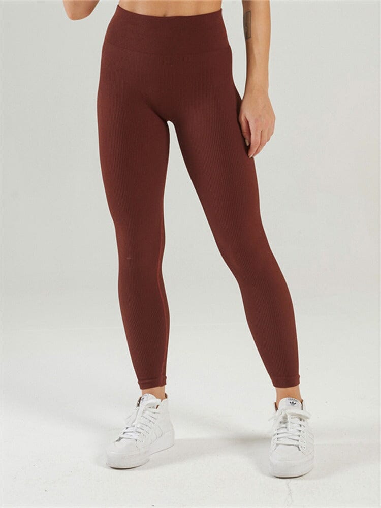 Legging Plissé Taille Haute Sport - Nexir