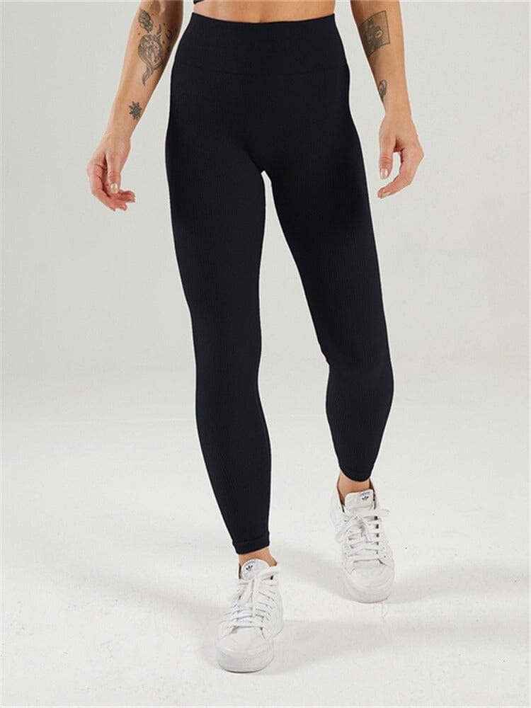 Legging Plissé Taille Haute Sport - Nexir