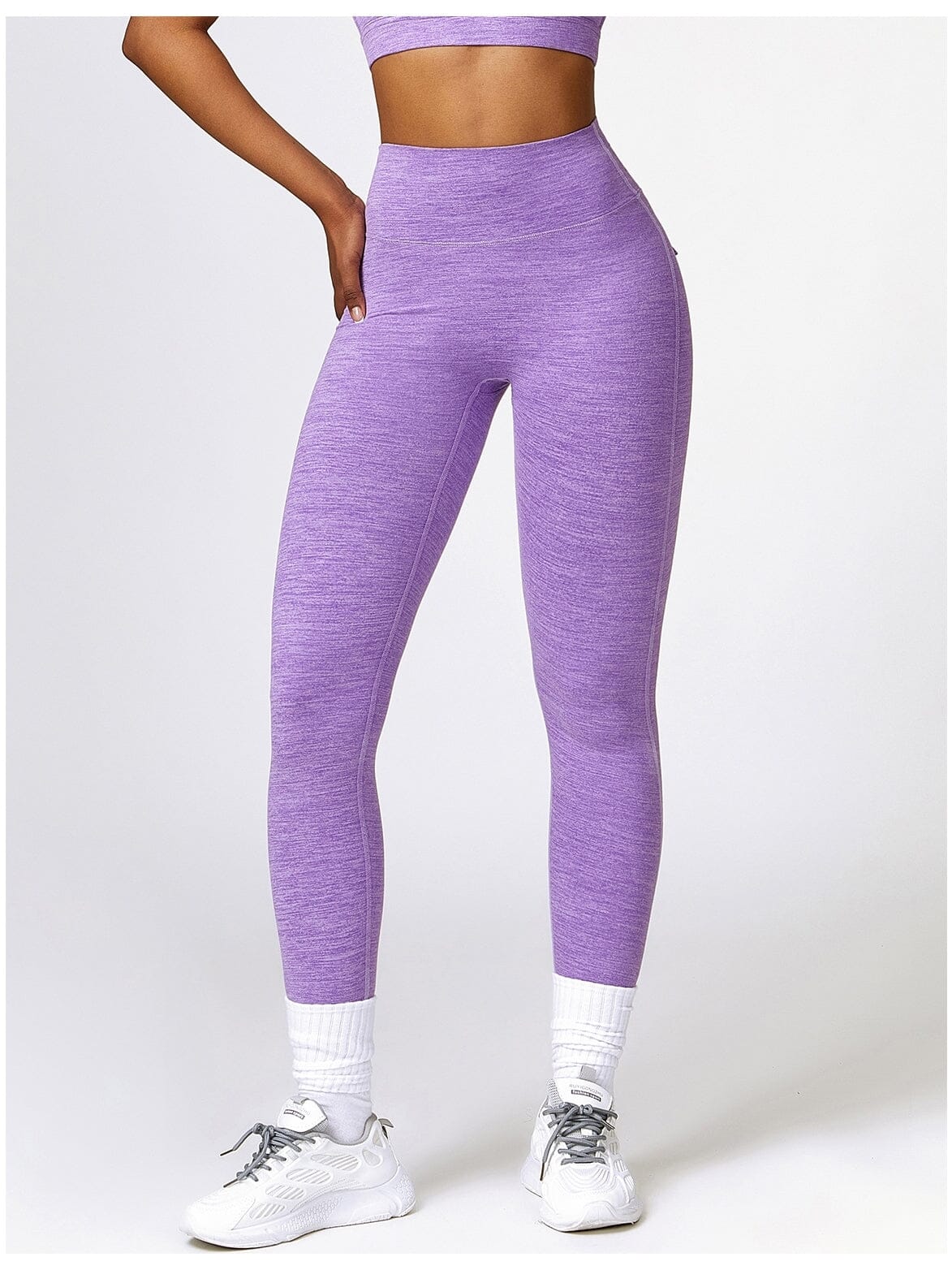 Legging Push Up Poches Chiné - Joséphine