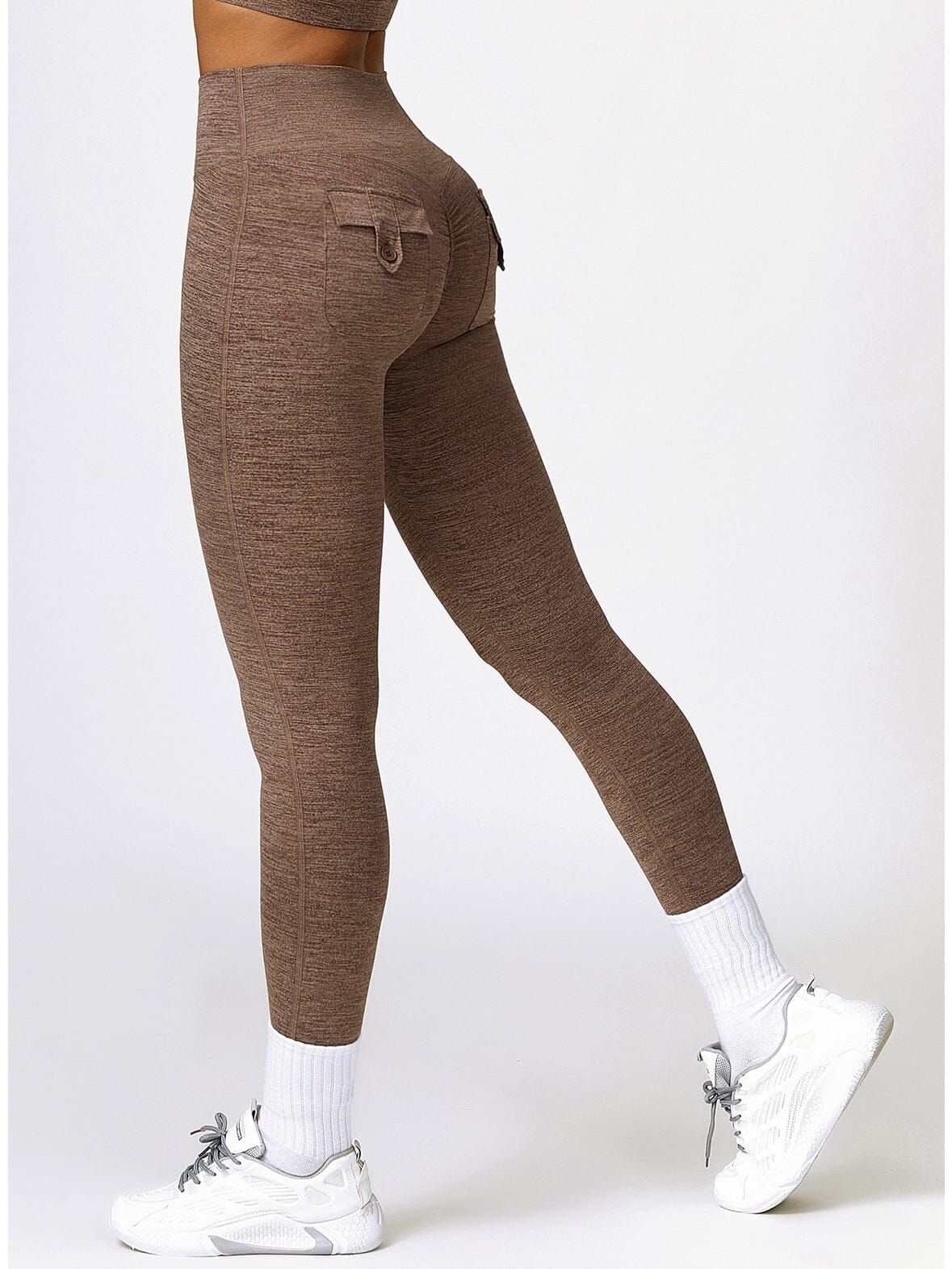 Legging Push Up Poches Chiné - Joséphine