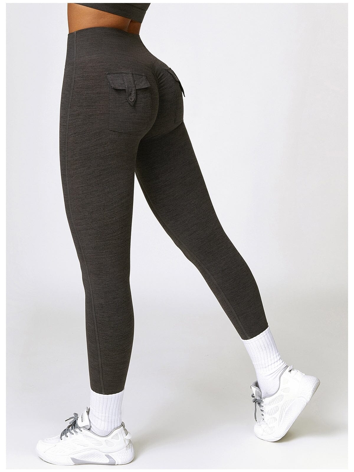 Legging Push Up Poches Chiné - Joséphine