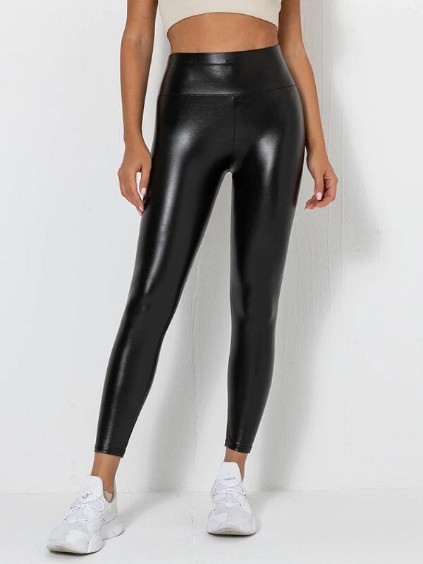 Legging Simili Cuir Push Up