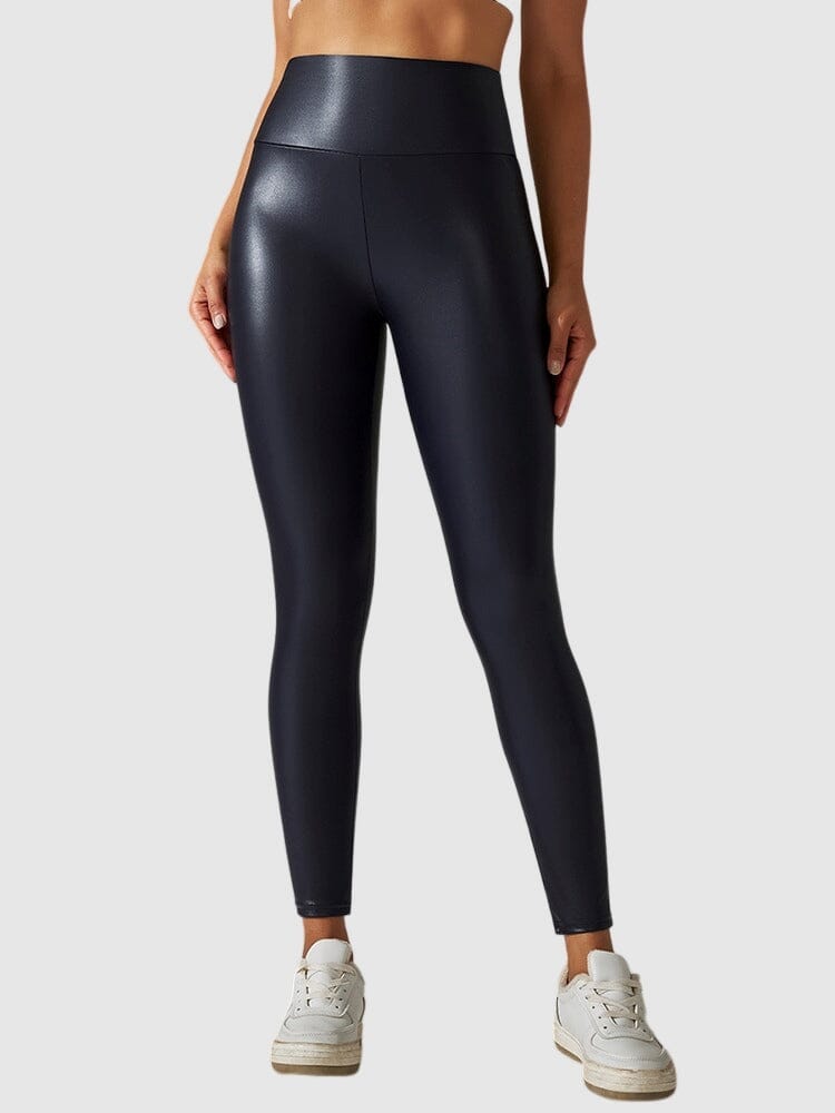 Legging Simili Cuir Sculptant