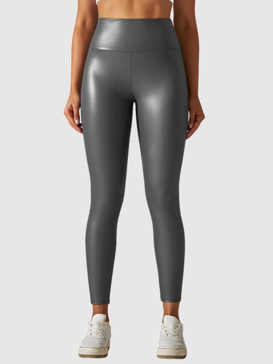 Legging Simili Cuir Sculptant