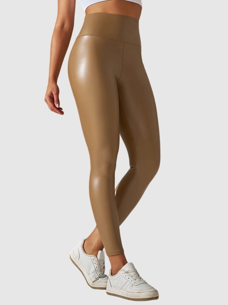 Legging Simili Cuir Sculptant