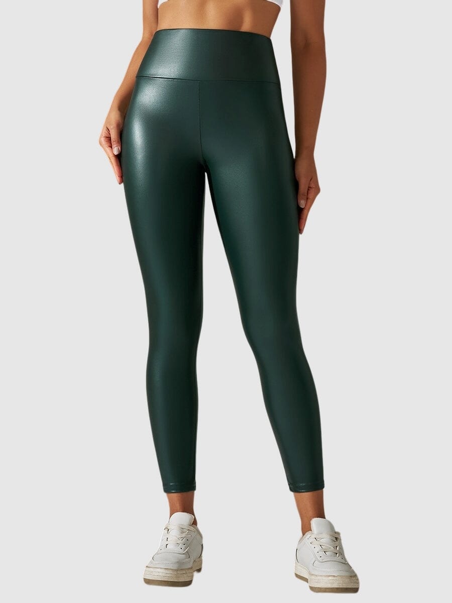 Legging Simili Cuir Sculptant