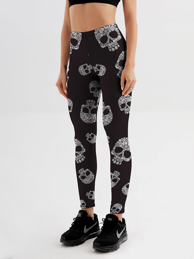 Legging Skull Têtes de Mort