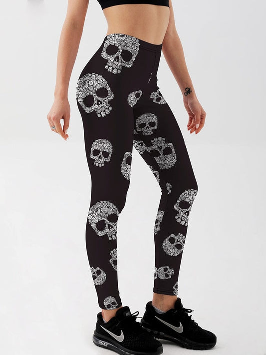 Legging Skull Têtes de Mort