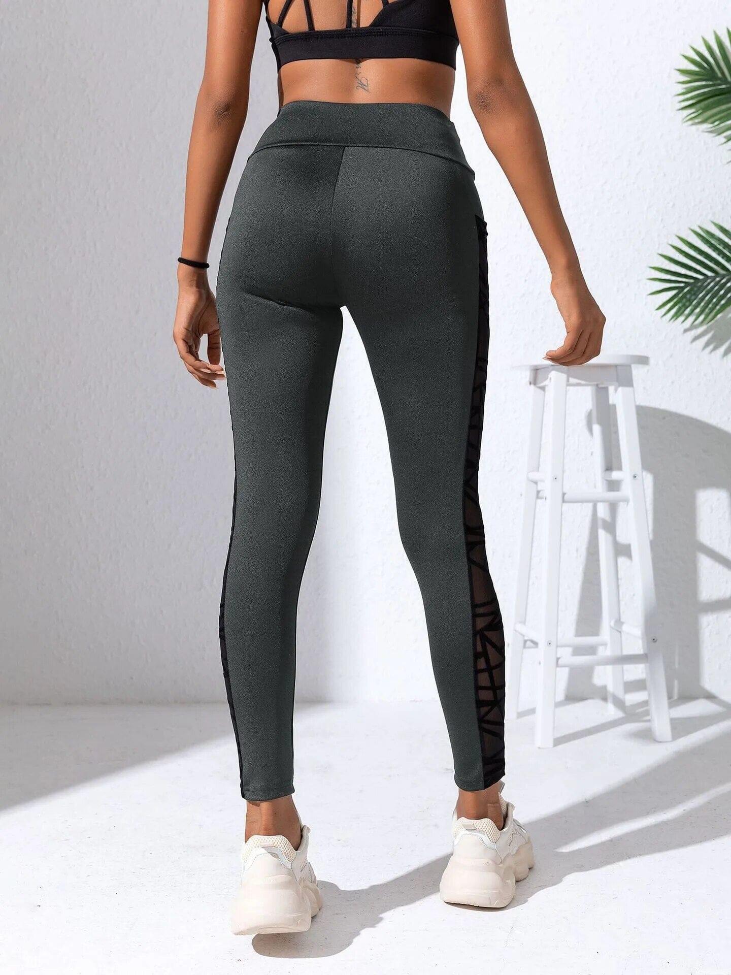 Legging Sport Ajouré (Poche)