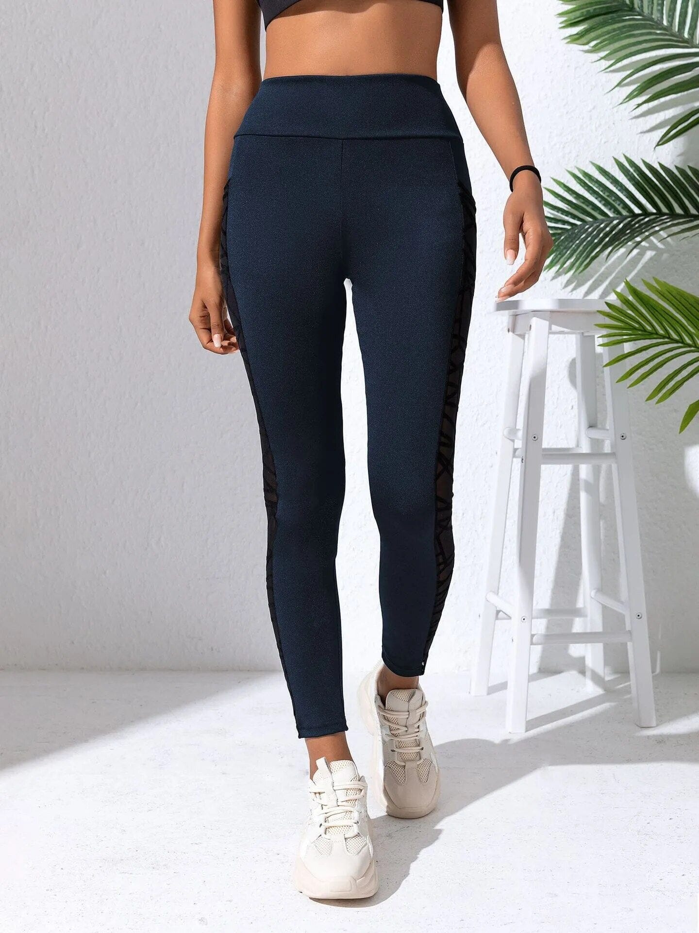 Legging Sport Ajouré (Poche)