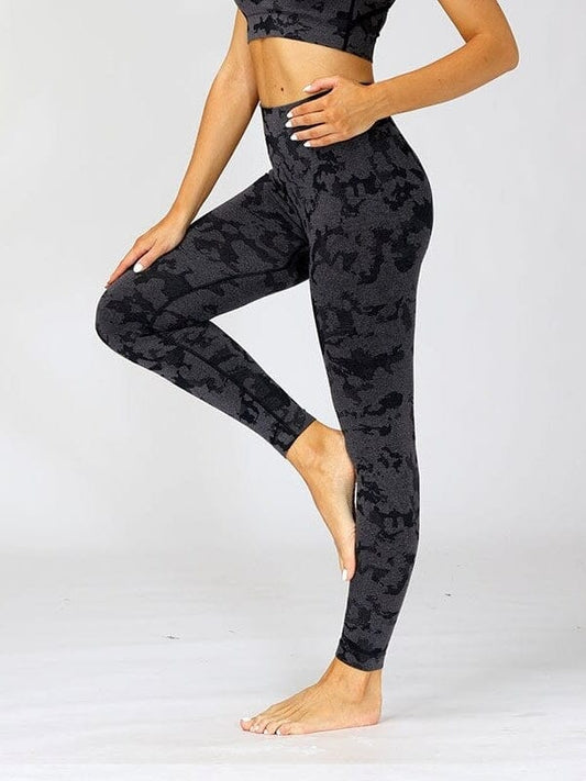 Legging Sport Camouflage Sans Couture