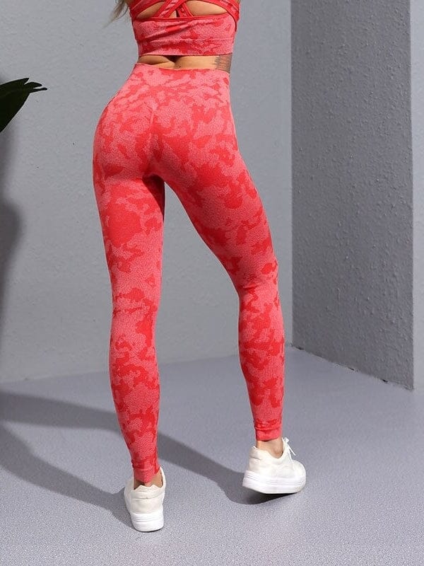 Legging Sport Camouflage Sans Couture