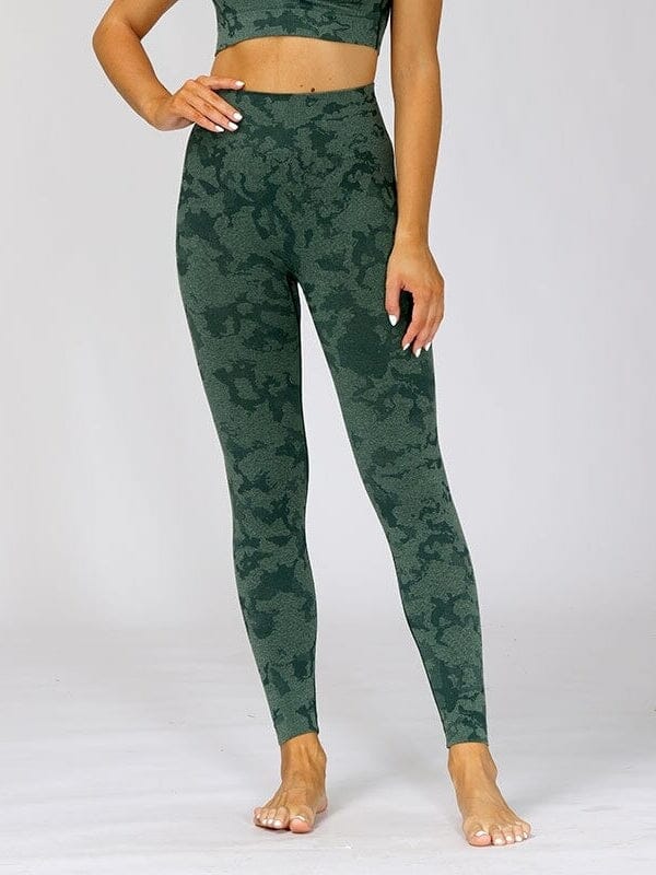 Legging Sport Camouflage Sans Couture