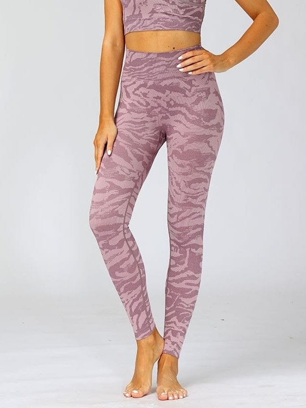 Legging Sport Camouflage Sans Couture