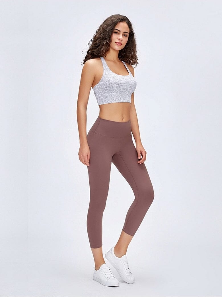 Legging Sport Capri Taille Haute