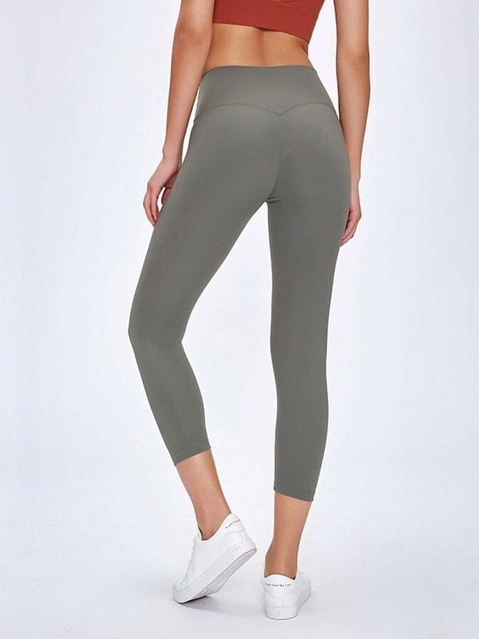 Legging Sport Capri Taille Haute