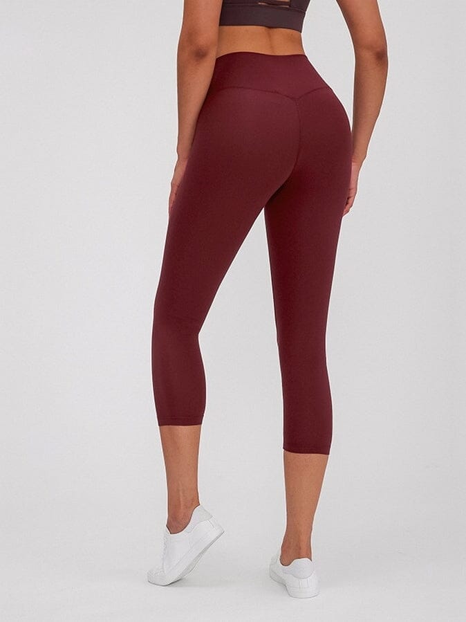 Legging Sport Capri Taille Haute