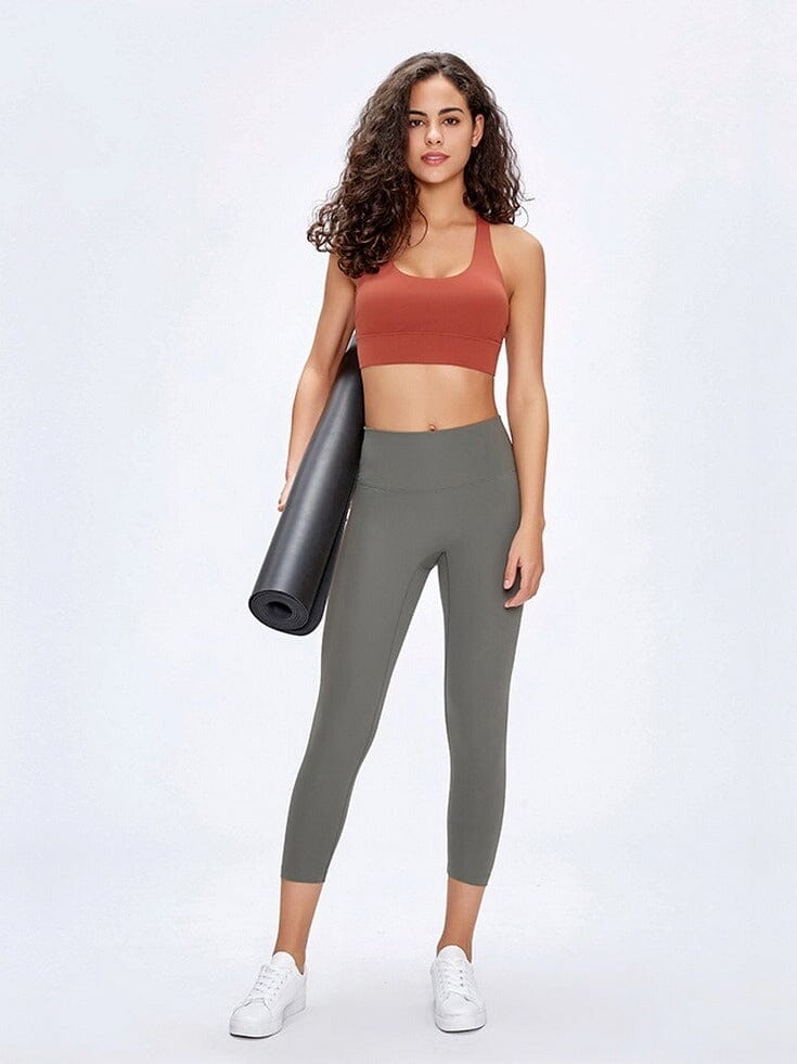 Legging Sport Capri Taille Haute