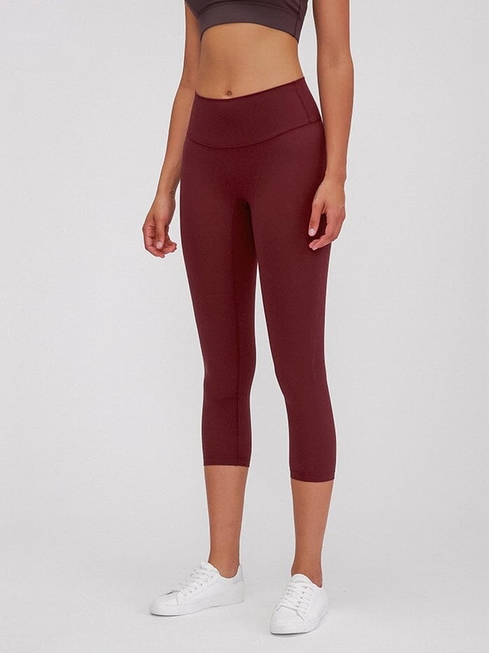 Legging Sport Capri Taille Haute