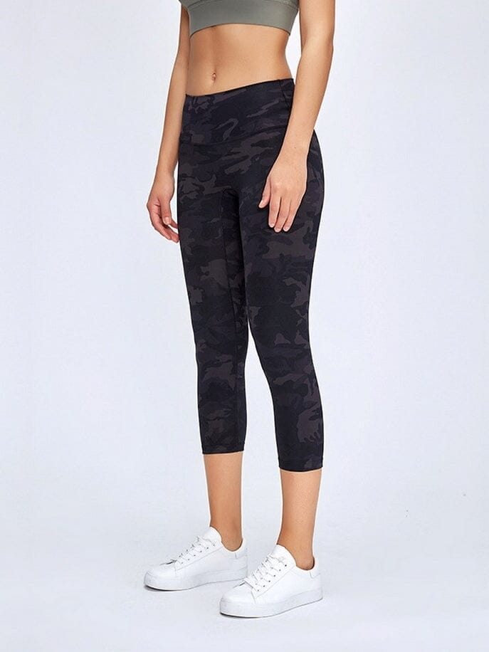 Legging Sport Capri Taille Haute