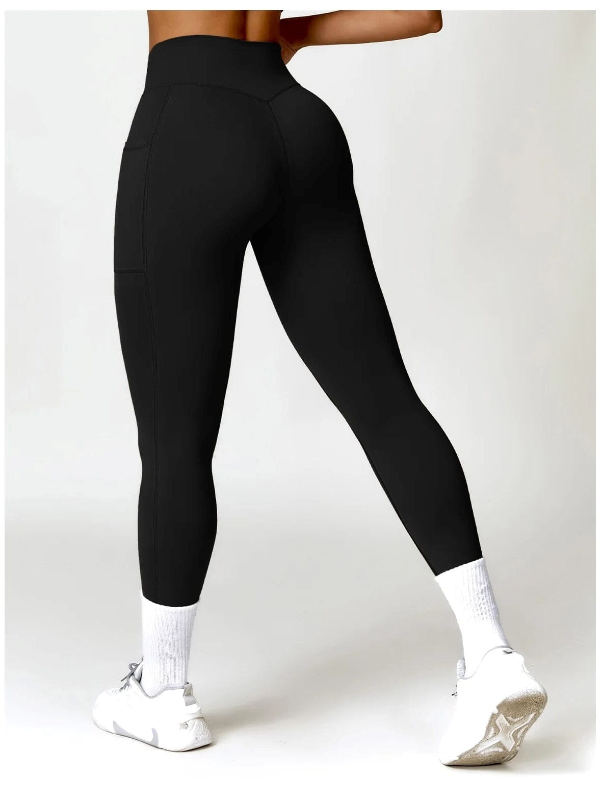 Legging Sport Ceinture Plissée - Tendance 2024