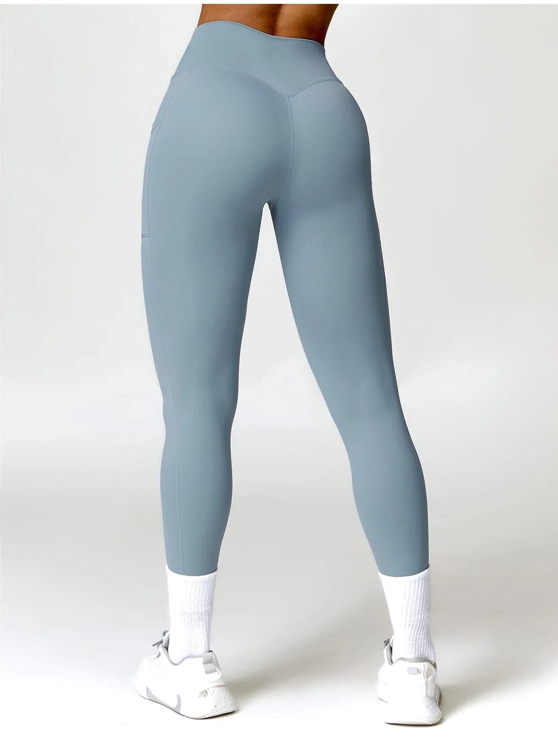 Legging Sport Ceinture Plissée - Tendance 2024