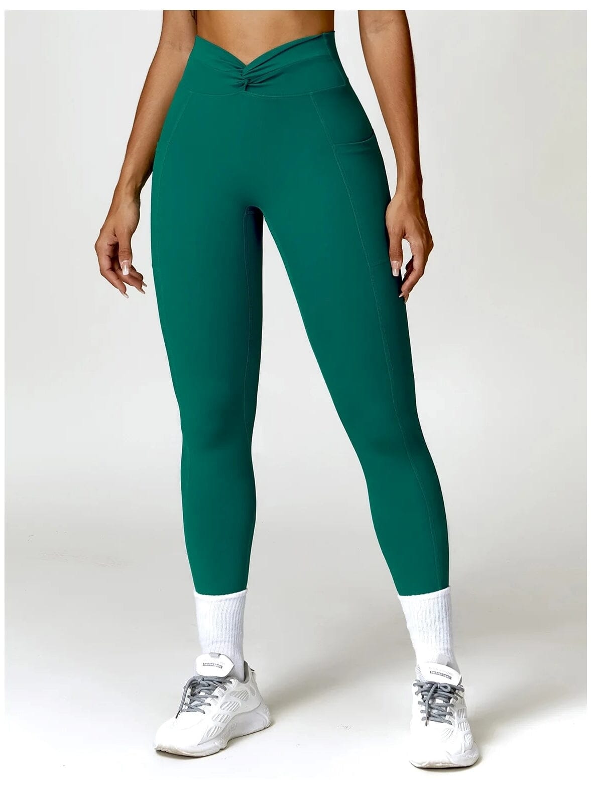 Legging Sport Ceinture Plissée - Tendance 2024