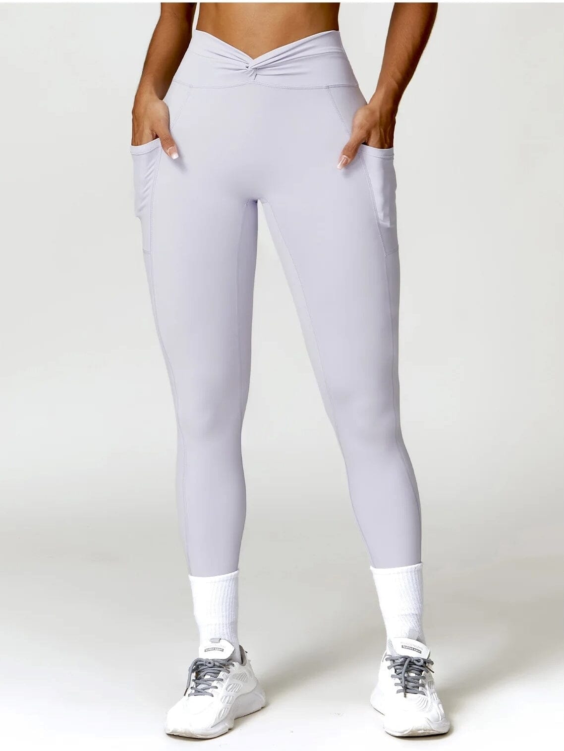 Legging Sport Ceinture Plissée - Tendance 2024