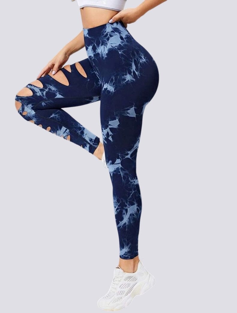 Legging Sport Destroy Push Up Sans Couture