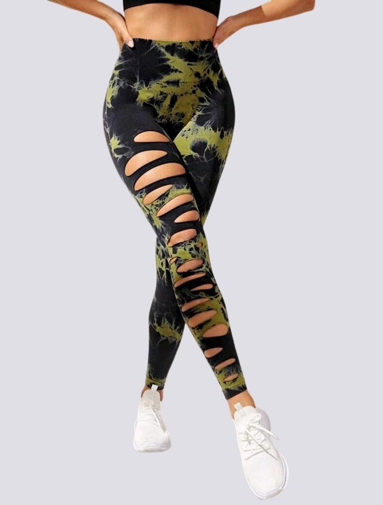 Legging Sport Destroy Push Up Sans Couture