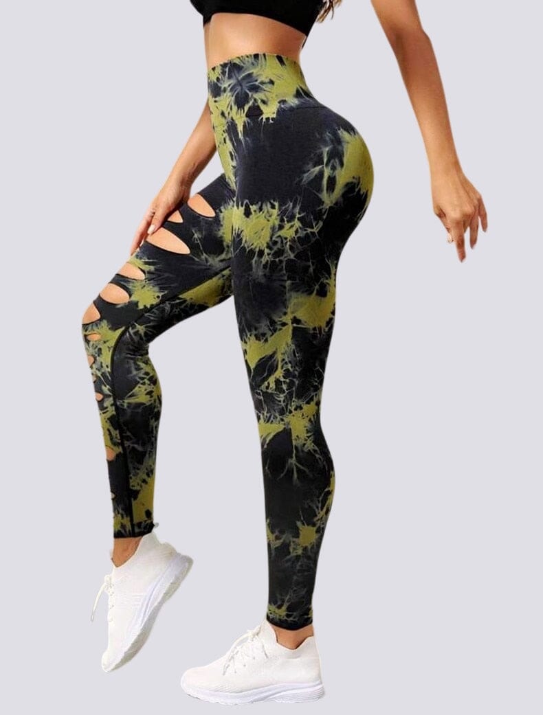 Legging Sport Destroy Push Up Sans Couture