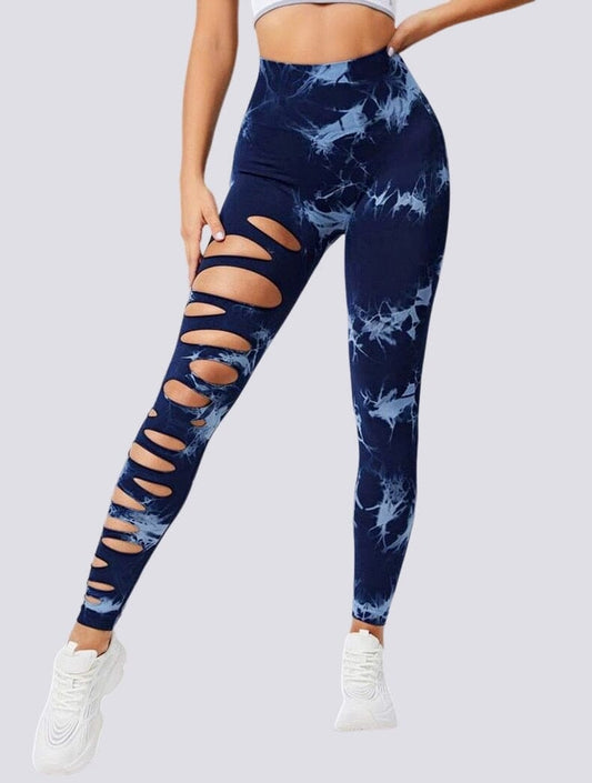 Legging Sport Destroy Push Up Sans Couture