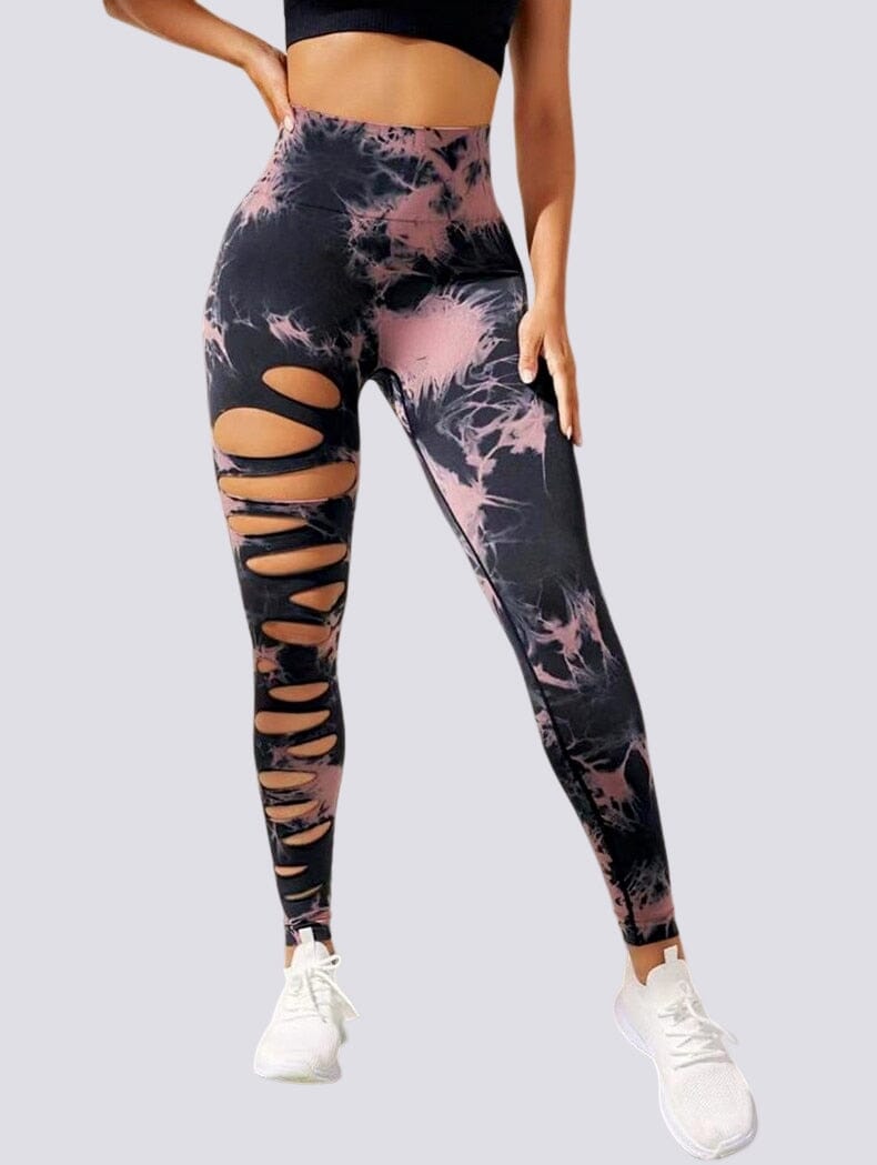 Legging Sport Destroy Push Up Sans Couture