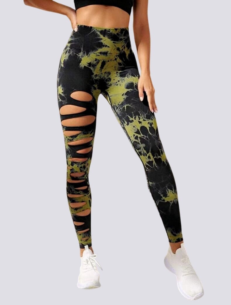 Legging Sport Destroy Push Up Sans Couture