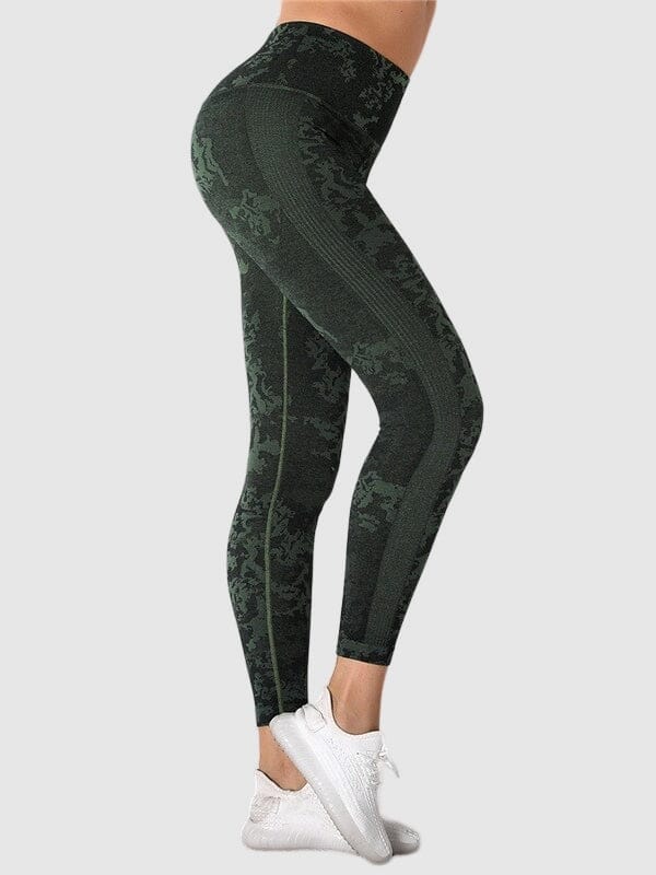 Legging Sport Effet Amincissant Sans Couture (Push Up)