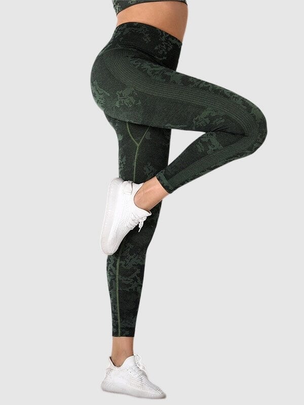 Legging Sport Effet Amincissant Sans Couture (Push Up)