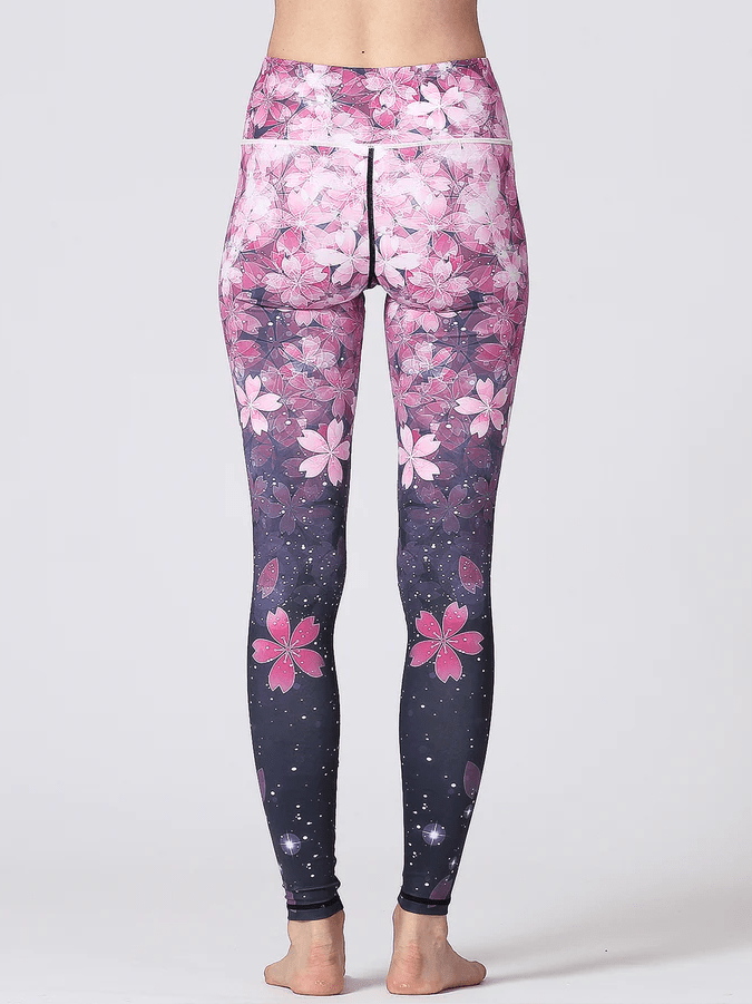 Legging Sport Fleuri