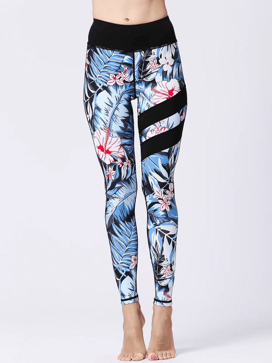 Legging Sport Fleurs