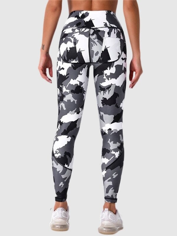 Legging Sport Imprimé Camouflage