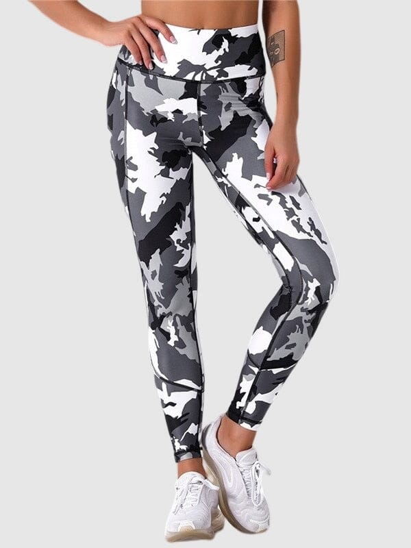 Legging Sport Imprimé Camouflage