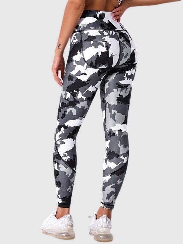 Legging Sport Imprimé Camouflage