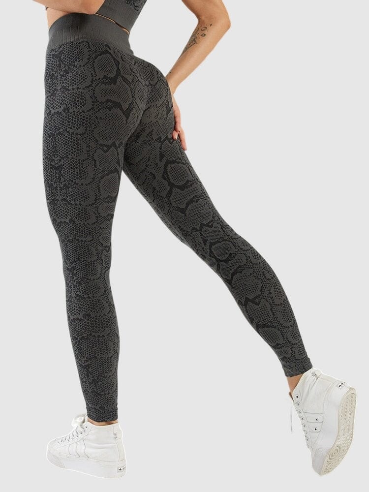 Legging Sport Imprimé Serpent