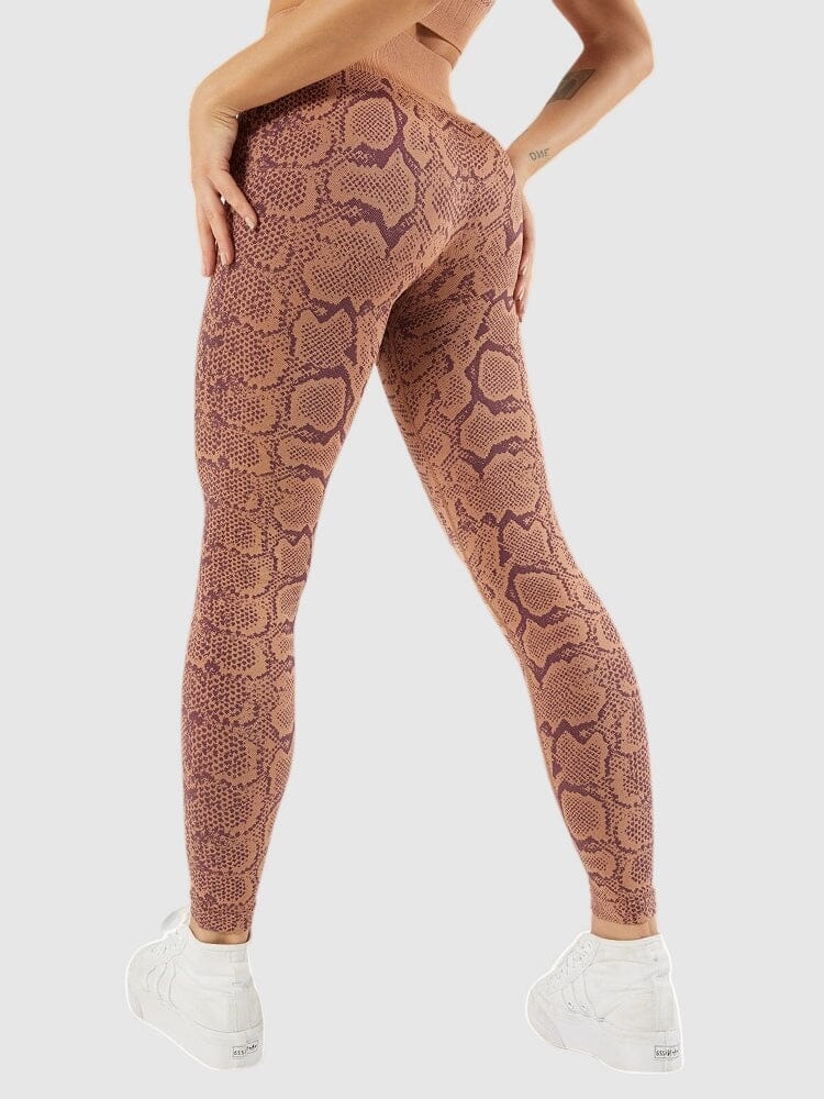 Legging Sport Imprimé Serpent