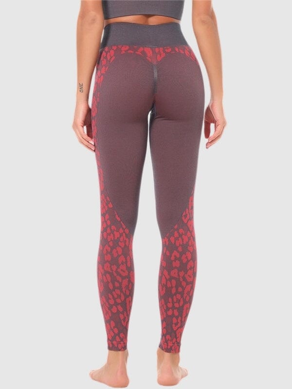 Legging Sport Léopard Sans Couture